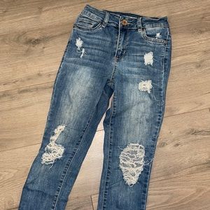 Skinny high waisted jeggings